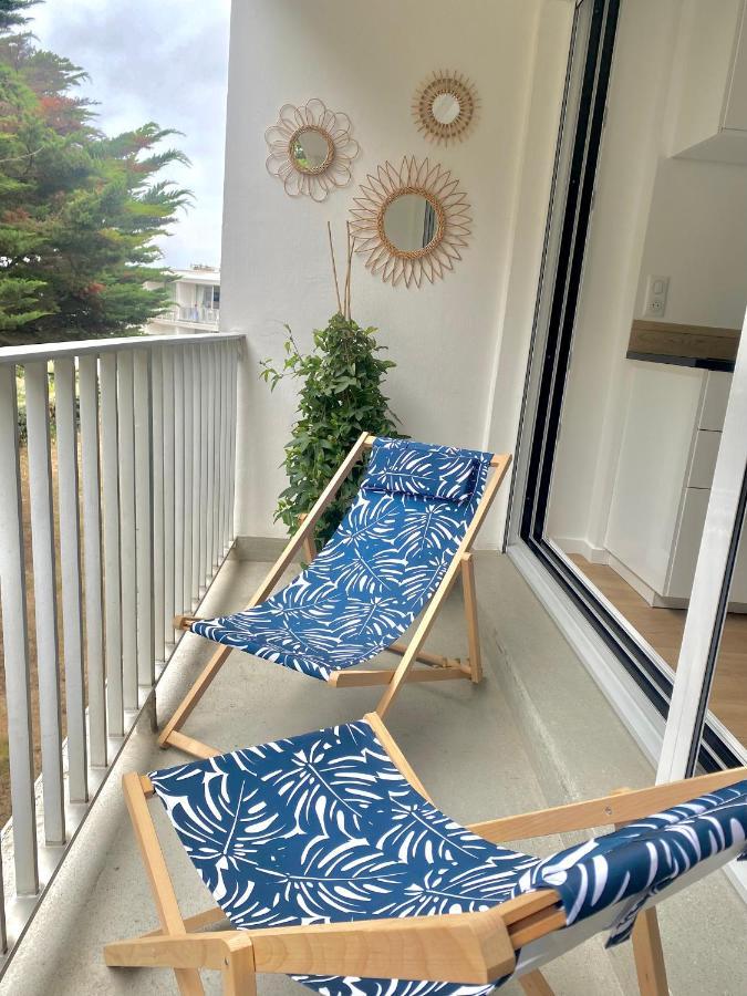 Appartement Residence Le Goulvars-Plage Du Goviro Quiberon Zewnętrze zdjęcie