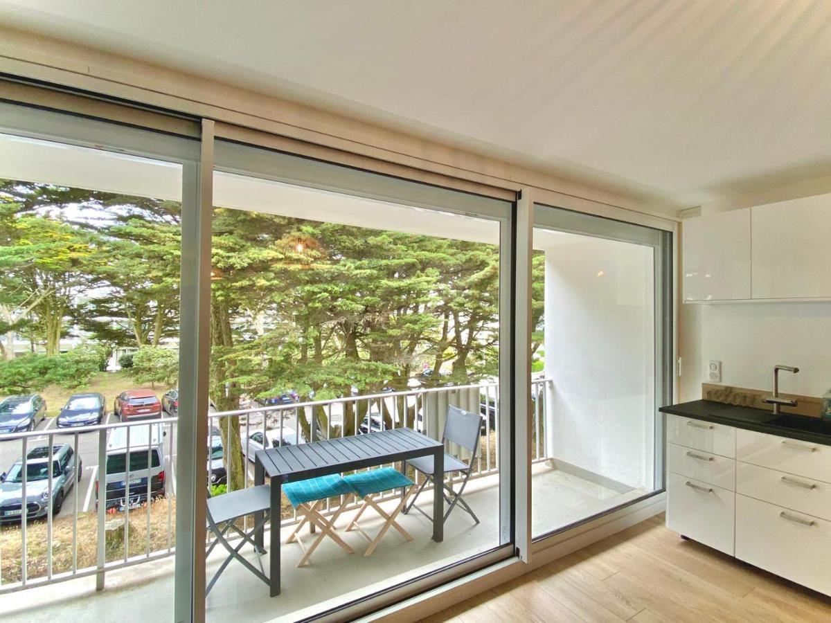 Appartement Residence Le Goulvars-Plage Du Goviro Quiberon Zewnętrze zdjęcie